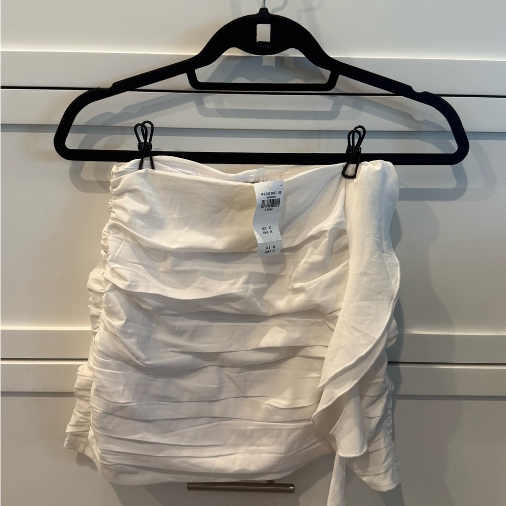 Brand new with tags  Abercrombie ruched mini skirt- size xs